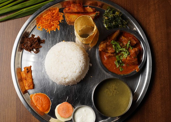 Mustang Thakali dishes